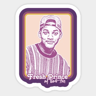 The Fresh Prince of Bel-Air // 90s Style Aesthetic Design Sticker